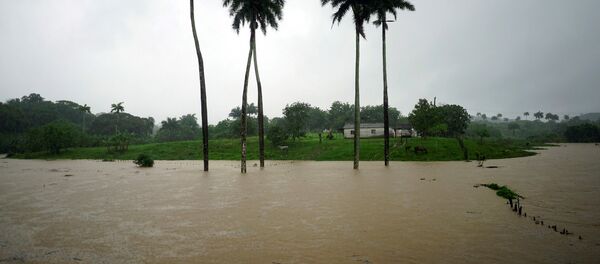 Consecuencias de la tormenta subtropical Alberto en Cuba - Sputnik Mundo