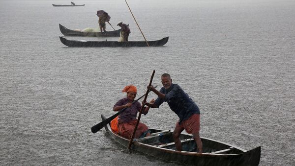 Tormentas en la India - Sputnik Mundo