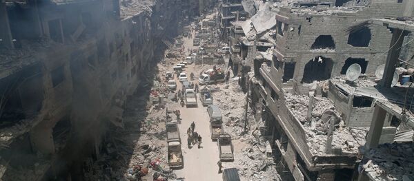 Las ruinas de los edificios en Siria - Sputnik Mundo