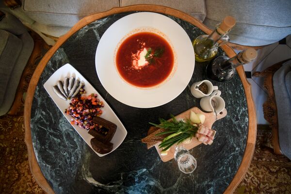 Platos del restaurante Chaikovski - Sputnik Mundo