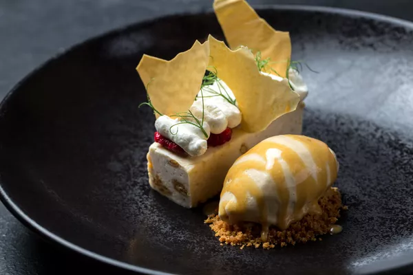 Un postre en el restaurante Barán-Rapán Un postre en el restaurante Barán-Rapán - Sputnik Mundo