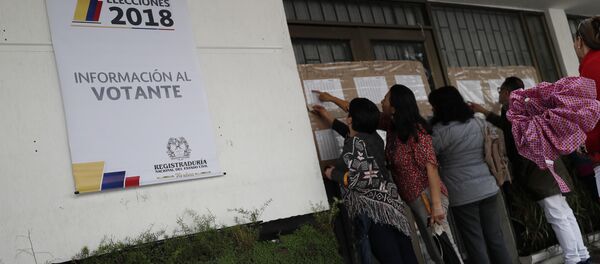 Elecciones presidenciales en Colombia - Sputnik Mundo
