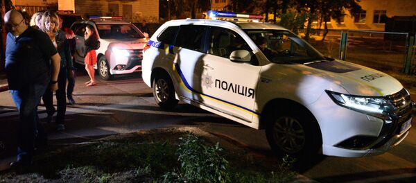 Policía ucraniana cerca del lugar del asesinato del periodista ruso Arkadi Bábchenko - Sputnik Mundo