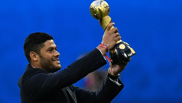 Givanildo Vieira de Souza, futbolista brasileño, durante la final de la Copa Confederaciones de la FIFA 2017 - Sputnik Mundo