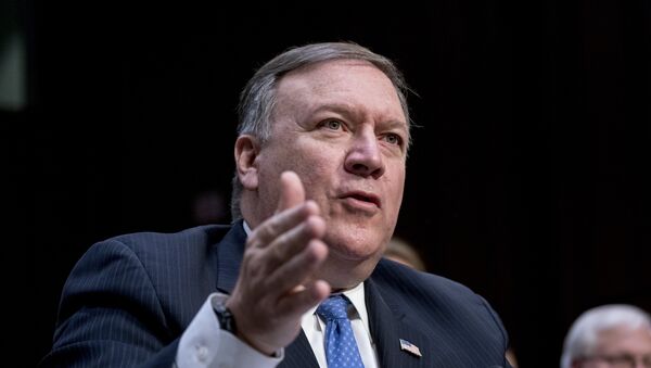 Mike Pompeo, secretario de Estado de EEUU - Sputnik Mundo