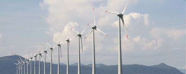 Un parque eólico - Sputnik Mundo