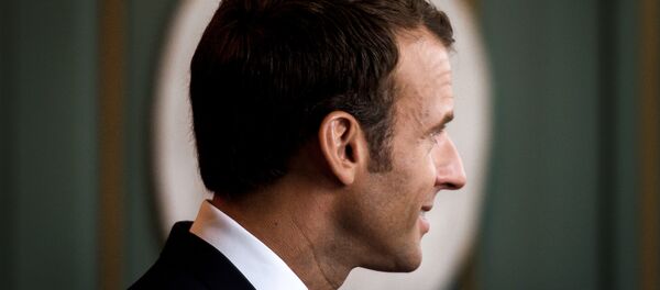 Emmanuel Macron, presidente de Francia - Sputnik Mundo