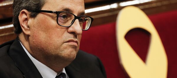 Quim Torra, presidente de la Generalitat de Cataluña - Sputnik Mundo