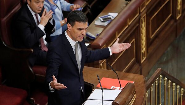 Pedro Sánchez, secretario general del PSOE - Sputnik Mundo