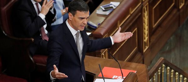 Pedro Sánchez, secretario general del PSOE - Sputnik Mundo