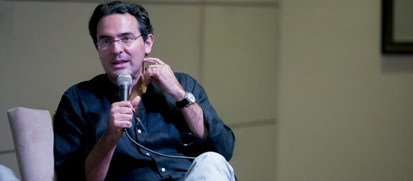 Juan Gabriel Vásquez, escritor colombiano Juan Gabriel Vásquez, escritor colombiano - Sputnik Mundo