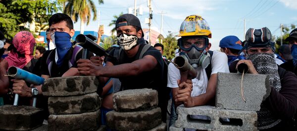 Protestas en Nicaragua - Sputnik Mundo