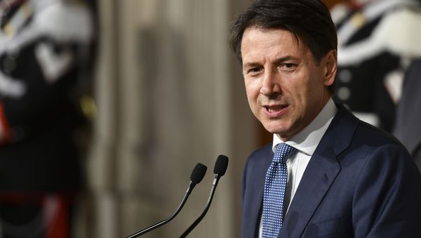 Giuseppe Conte Giuseppe Conte - Sputnik Mundo