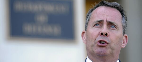 Liam Fox, ministro británico para el Comercio Internacional - Sputnik Mundo