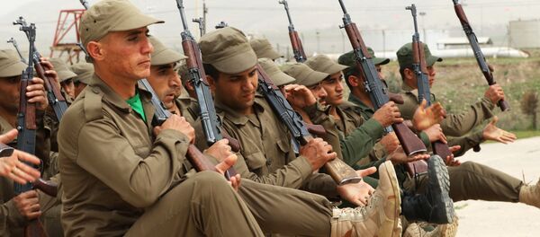 Militares de los kurdos sirios - Sputnik Mundo