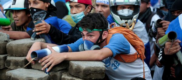 Protestas en Nicaragua - Sputnik Mundo