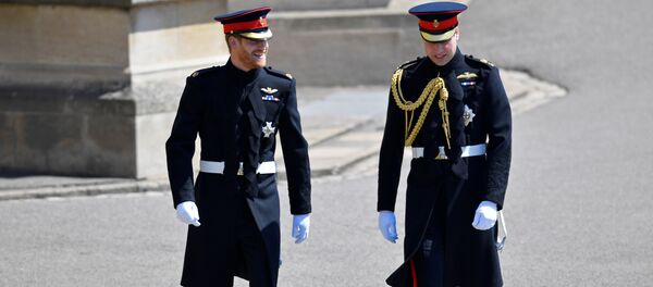 El príncipe Harry, el día de su boda con Meghan Markle - Sputnik Mundo