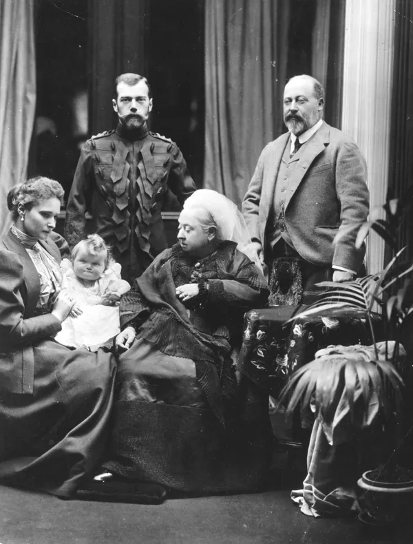 El zar ruso Nicolás II, en 1896