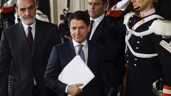 Giuseppe Conte, el primer ministro de Italia - Sputnik Mundo