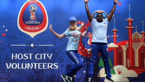 Voluntarios del Mundial 2018 - Sputnik Mundo