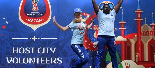 Voluntarios del Mundial 2018 - Sputnik Mundo