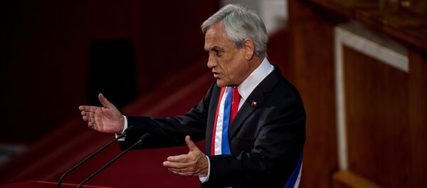 Sebastián Piñera, presidente de Chile - Sputnik Mundo