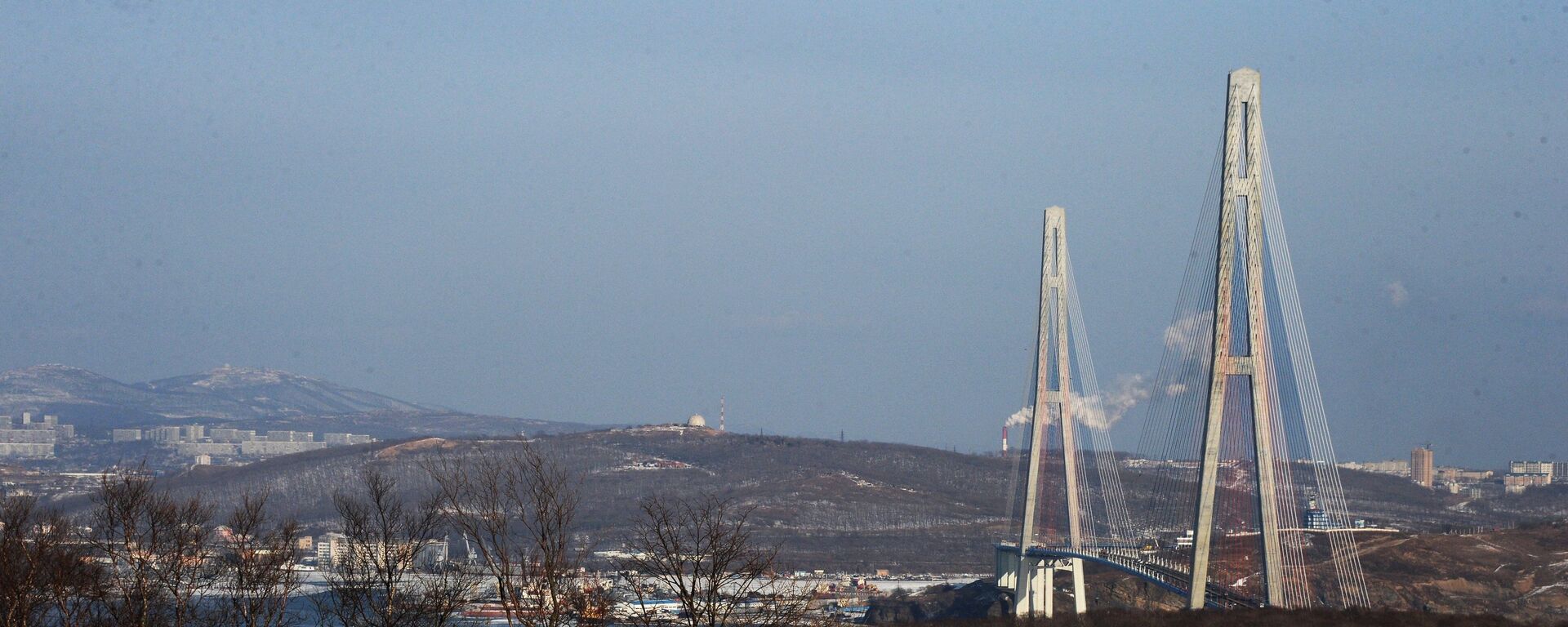 El puente Russki en la ciudad de Vladivostok - Sputnik Mundo, 1920, 03.09.2021