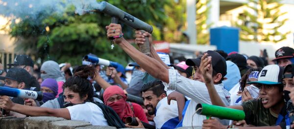 Protestas en Nicaragua - Sputnik Mundo