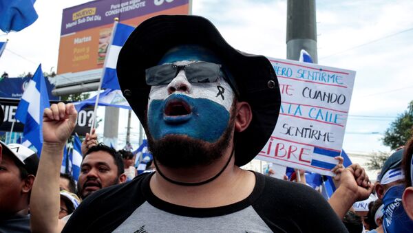 Protestas en Nicaragua - Sputnik Mundo