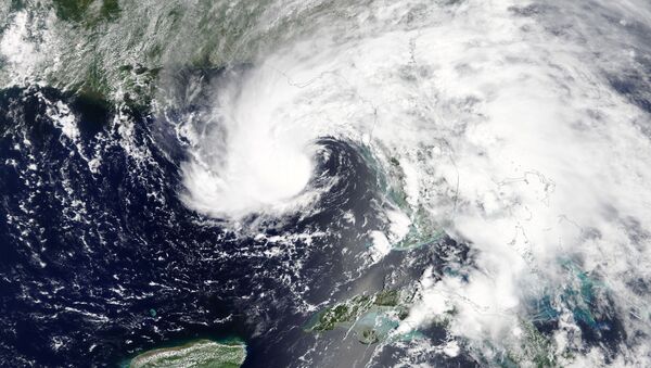 La tormenta Alberto vista desde el espacio La tormenta Alberto vista desde el espacio - Sputnik Mundo