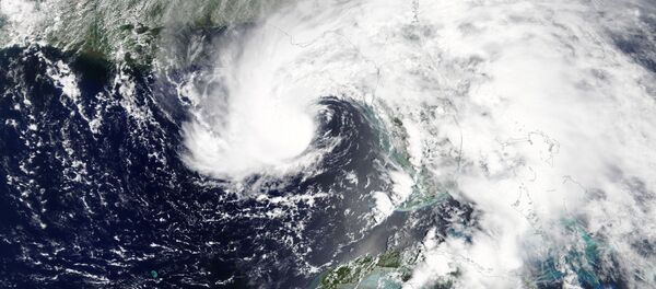 La tormenta Alberto vista desde el espacio La tormenta Alberto vista desde el espacio - Sputnik Mundo