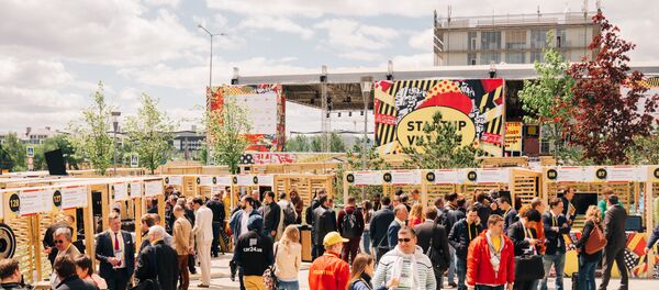Los participantes de Startup Village en Skolkovo el 31 de mayo 2018 Los participantes de Startup Village en Skolkovo el 31 de mayo 2018 - Sputnik Mundo