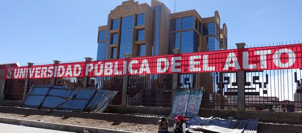 La Universidad Pública de El Alto (UPEA), Bolivia - Sputnik Mundo