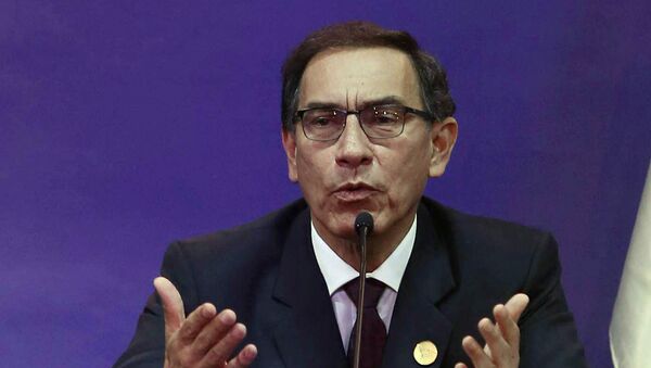 Martín Vizcarra, el presidente de Perú - Sputnik Mundo