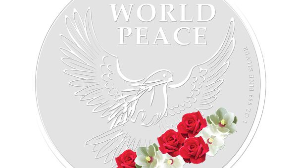 El reverso de los medallones para conmemorar la cumbre entre Donald Trump y Kim Jong-Un - Sputnik Mundo