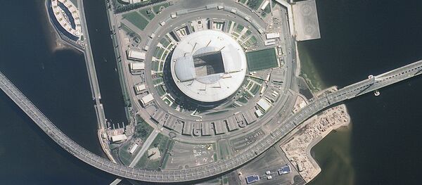 Los estadios del Mundial 2018, vistos desde el espacio - Sputnik Mundo