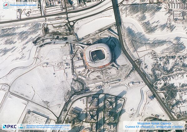 Los estadios del Mundial 2018, vistos desde el espacio - Sputnik Mundo