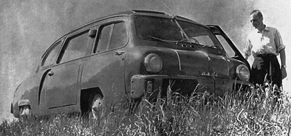 Los 'concept cars’ a la socialista, una visión del futuro automovilístico de la URSS - Sputnik Mundo