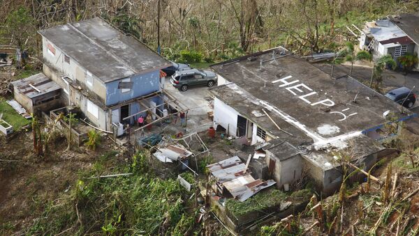 Consecuencias del huracán María en Puerto Rico - Sputnik Mundo