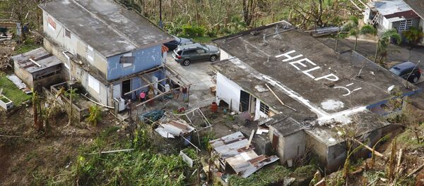 Consecuencias del huracán María en Puerto Rico - Sputnik Mundo