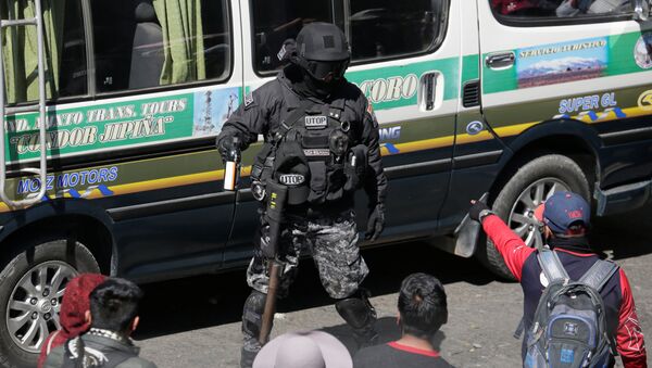 Manifestación en la ciudad de El Alto, Bolivia - Sputnik Mundo