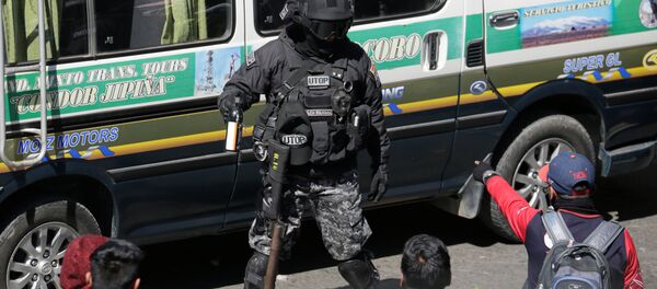 Manifestación en la ciudad de El Alto, Bolivia - Sputnik Mundo