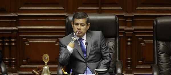 Luis Galarreta, presidente del Congreso de Perú - Sputnik Mundo
