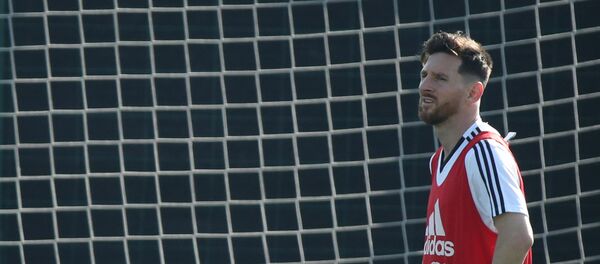 Lionel Messi, futbolista argentino Lionel Messi, futbolista argentino - Sputnik Mundo