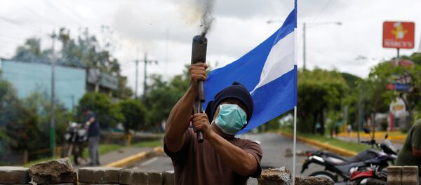 Protestas en Nicaragua - Sputnik Mundo