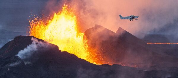 Las erupciones volcánicas, a vista de pájaro - Sputnik Mundo