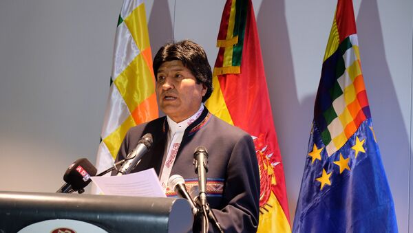 Evo Morales, presidente de Bolivia - Sputnik Mundo