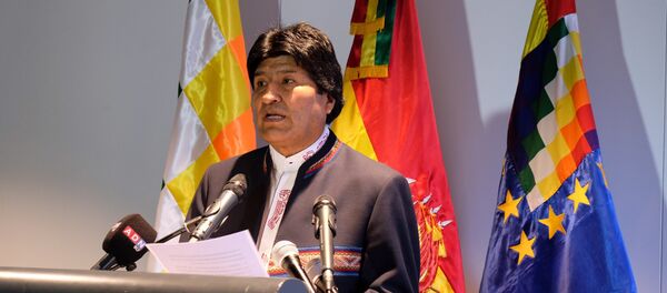 Evo Morales, presidente de Bolivia - Sputnik Mundo