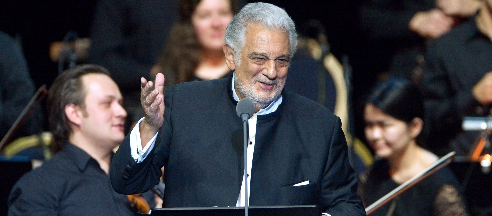 Концерт испанского оперного певца Пласидо Доминго в Москве - Sputnik Mundo, 1920, 25.02.2020