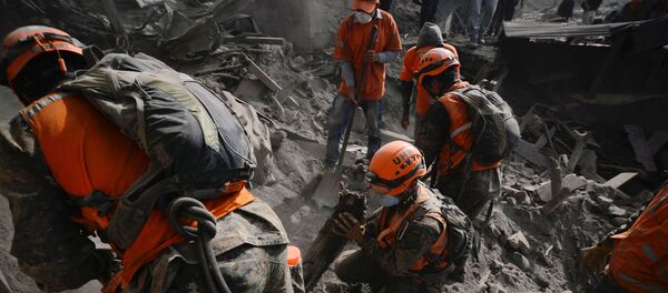 Las consequencias de la erupción del Volcán de Fuego en Guatemala - Sputnik Mundo